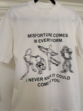 Get Some Sleep “Misfortune Comes in Every Form” Shirt Size: M